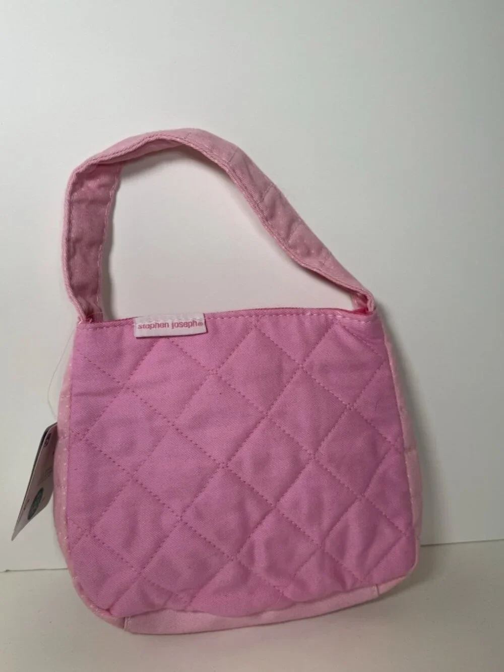 Stephen Joseph Unicorn Quilted Pink Rainbow Girls Purse NWT New